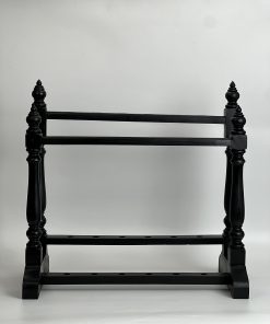 ขาตั้งตาลปัตรชุด 12 ช่องไม้โอ๊ค