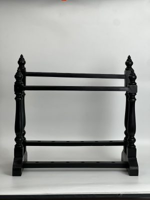 ขาตั้งตาลปัตรชุด 12 ช่องไม้โอ๊ค