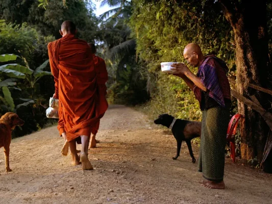 การสนทนากับสงฆ์