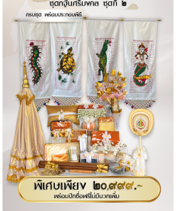 ชุดกฐินศรีมงคล ชุดที่ ๒ เครื่องกฐินที่ร่วมสมัย ราคาคุ้มค่า